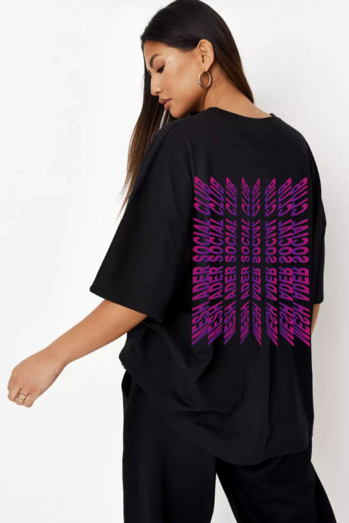 Black Purple Lantana T-Shirt