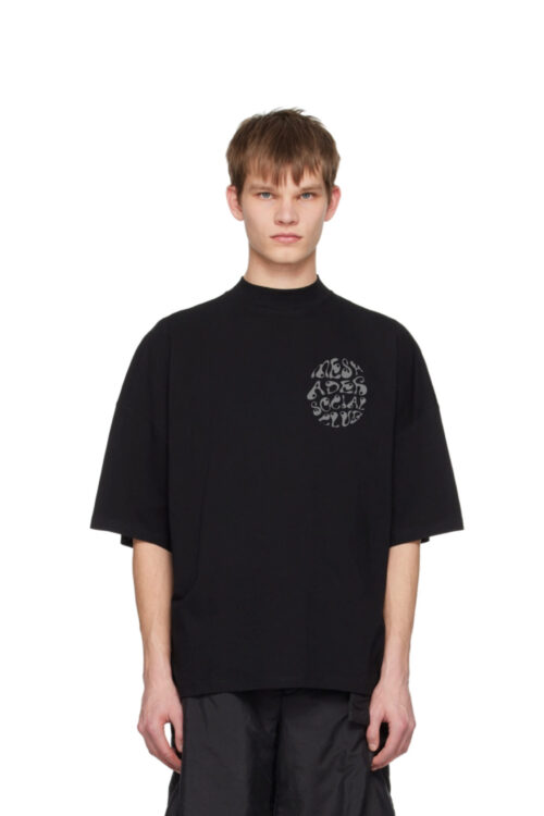 Black Silver Bubble T-Shirt