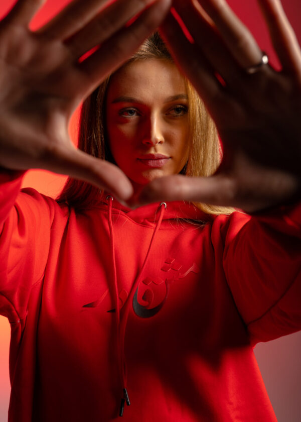 red-arabic-logo-hoodie