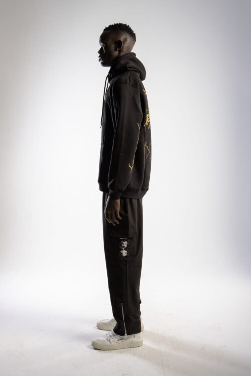 Black/Gold Storm Hoodie