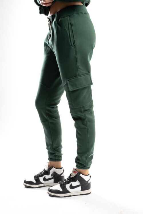 Green Sweat Pants Cargo