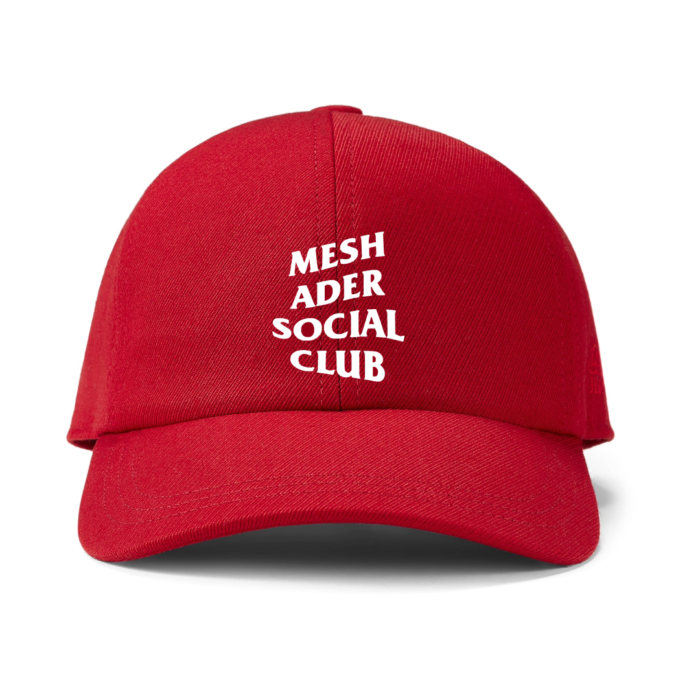 Red CAP Premium (Rubber Print)